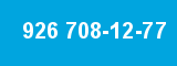 926 708-12-77 926 708-12-77